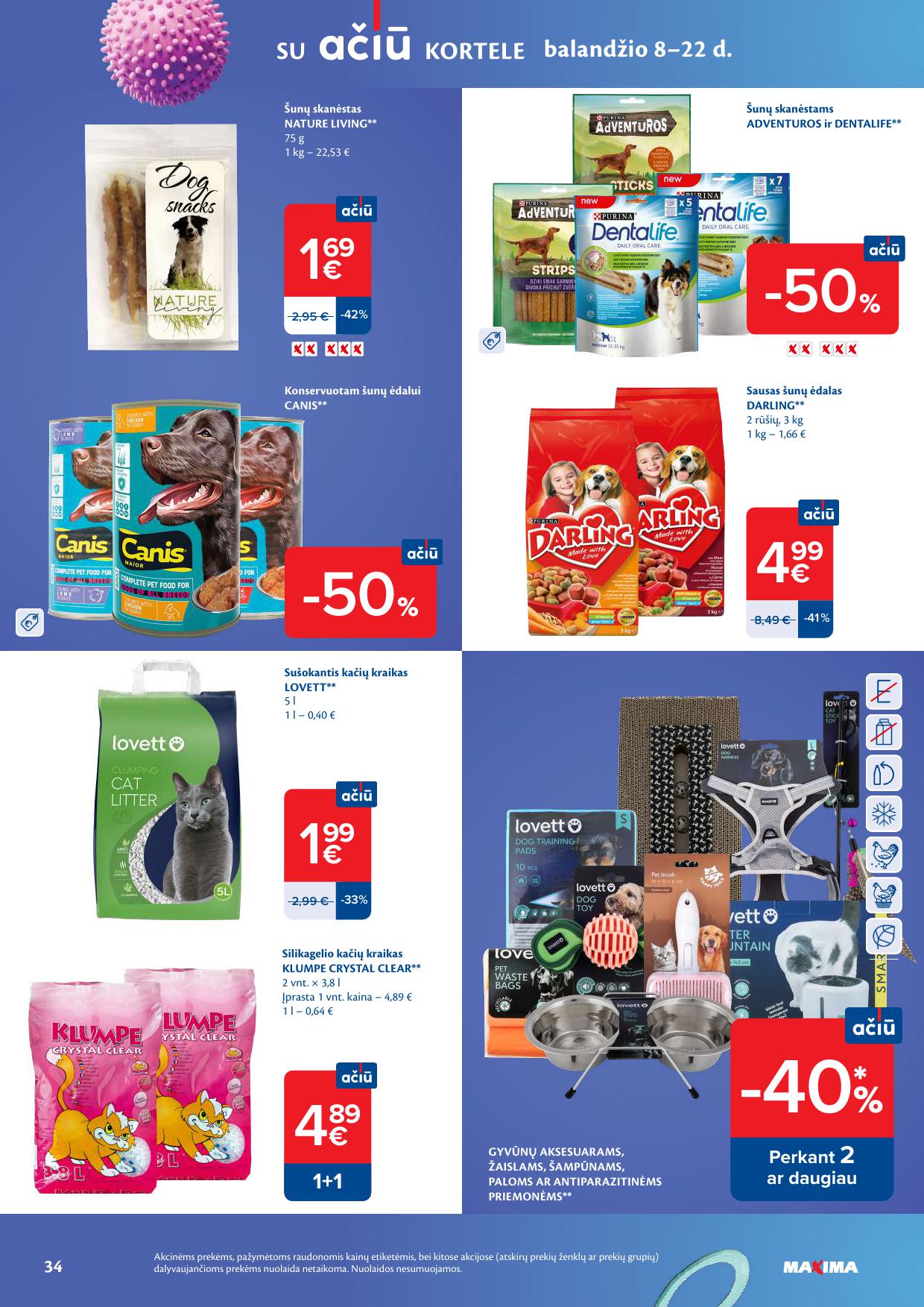 Naujausias MAXIMA kaininis katalogas 2026.04.07 - 2026.04.13