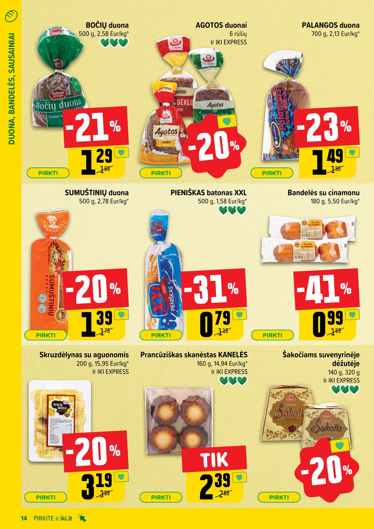 Naujausias IKI kaininis katalogas 2025.04.21 - 2025.04.27