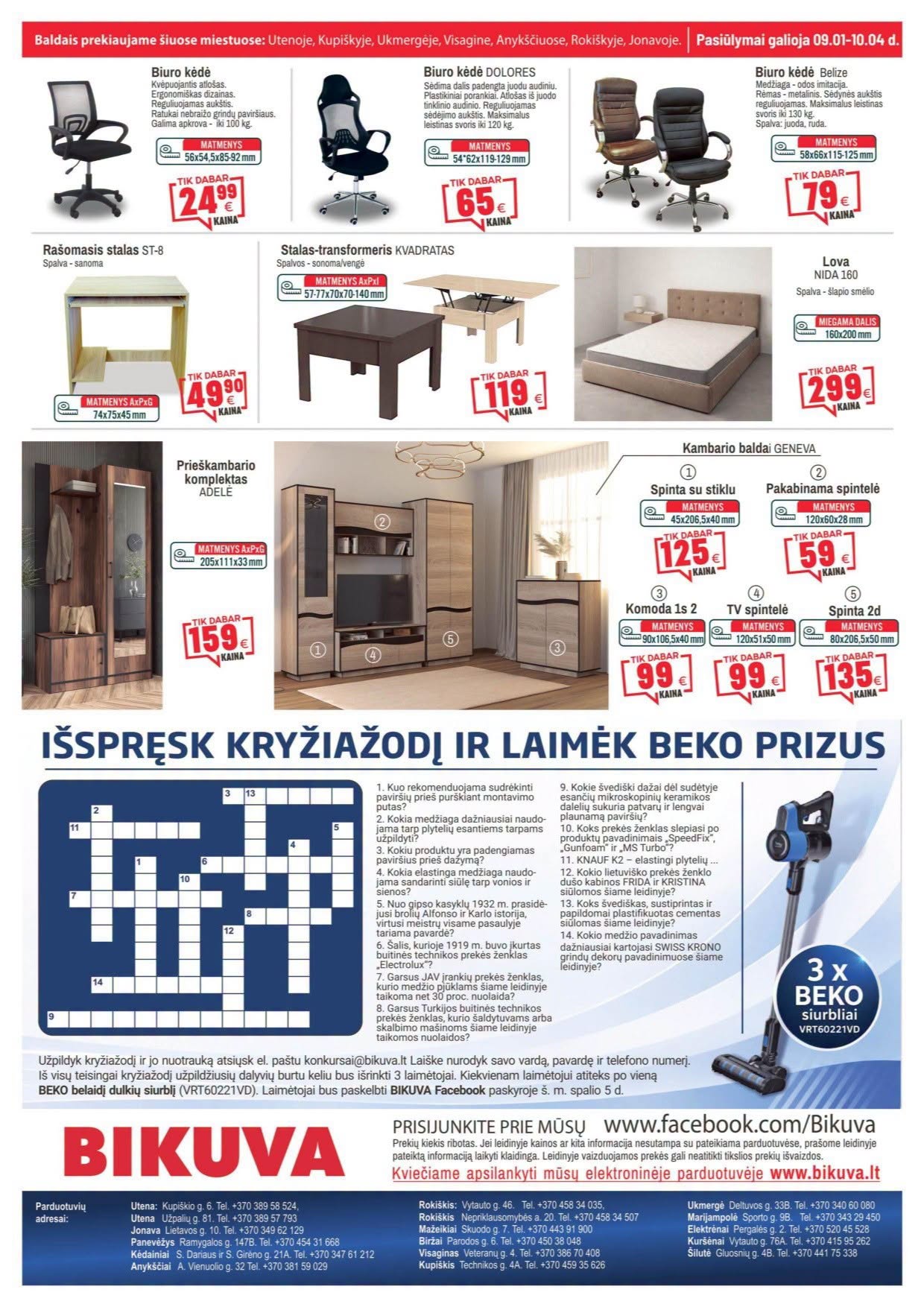 Naujas BIKUVA leidinys nuo 2026.09.01 iki 2026.10.04