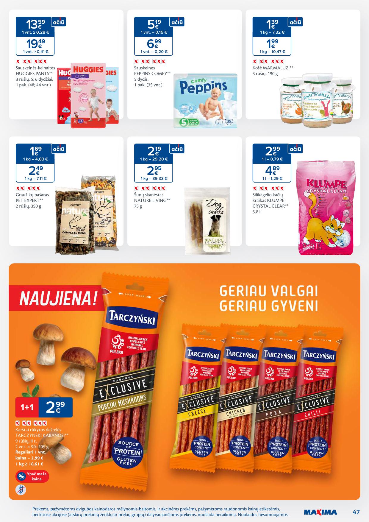 Naujausias MAXIMA kaininis katalogas 2026.02.03 - 2026.02.09