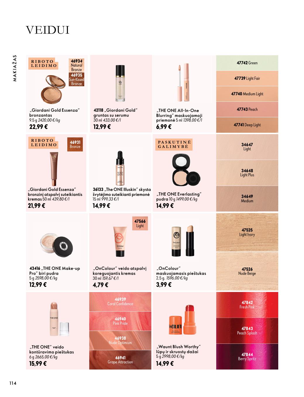 Naujas ORIFLAME katalogas galioja 2026.10.07 - 2026.11.17