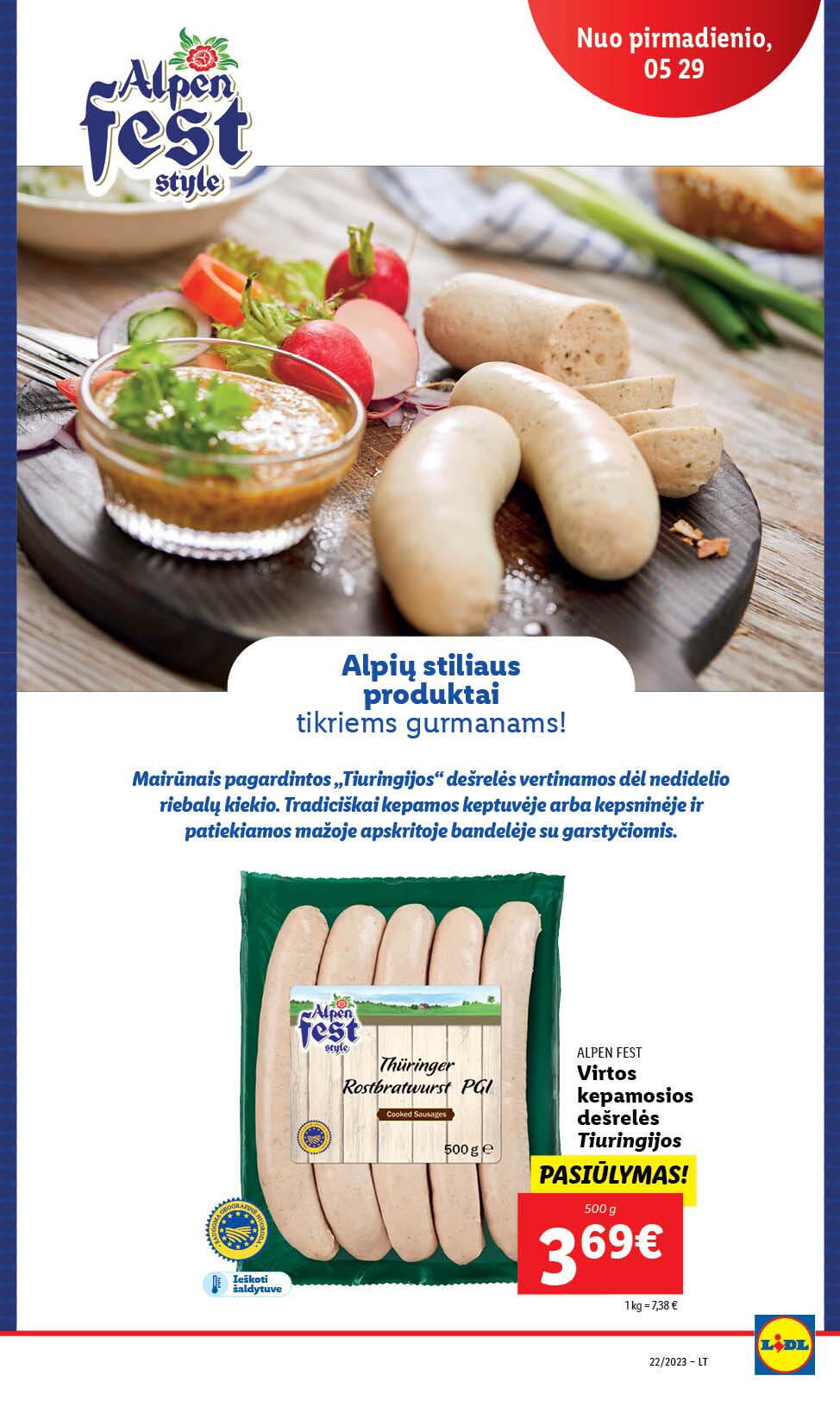 Naujausias LIDL kaininis katalogas 2023.05.29 - 2023.06.04