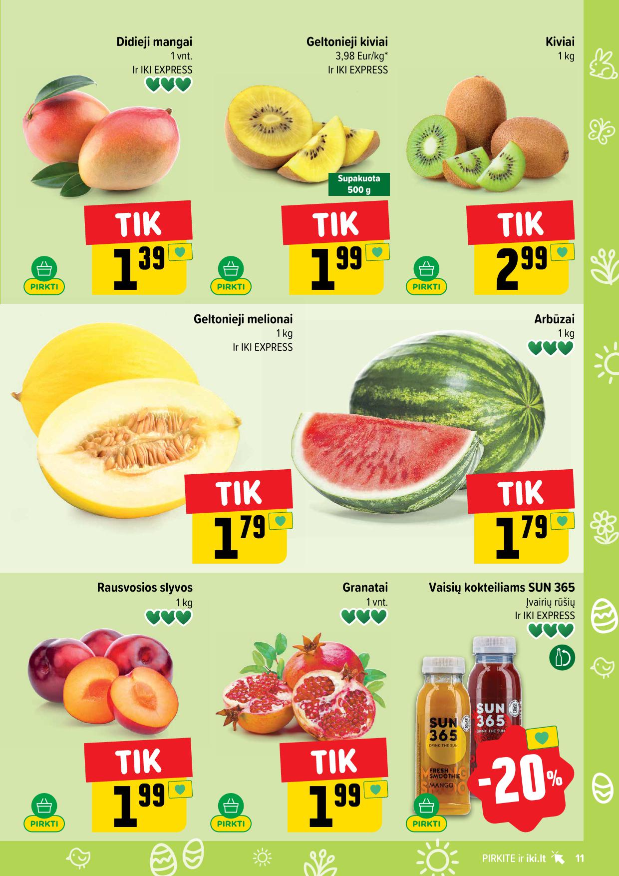 Naujausias IKI kaininis katalogas 2026.03.23 - 2026.03.29