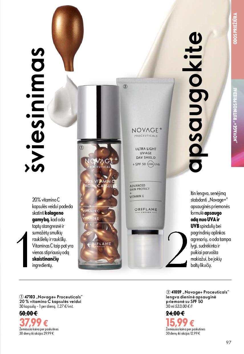 Naujas ORIFLAME  katalogas galioja 2026.08.26 - 2026.09.15