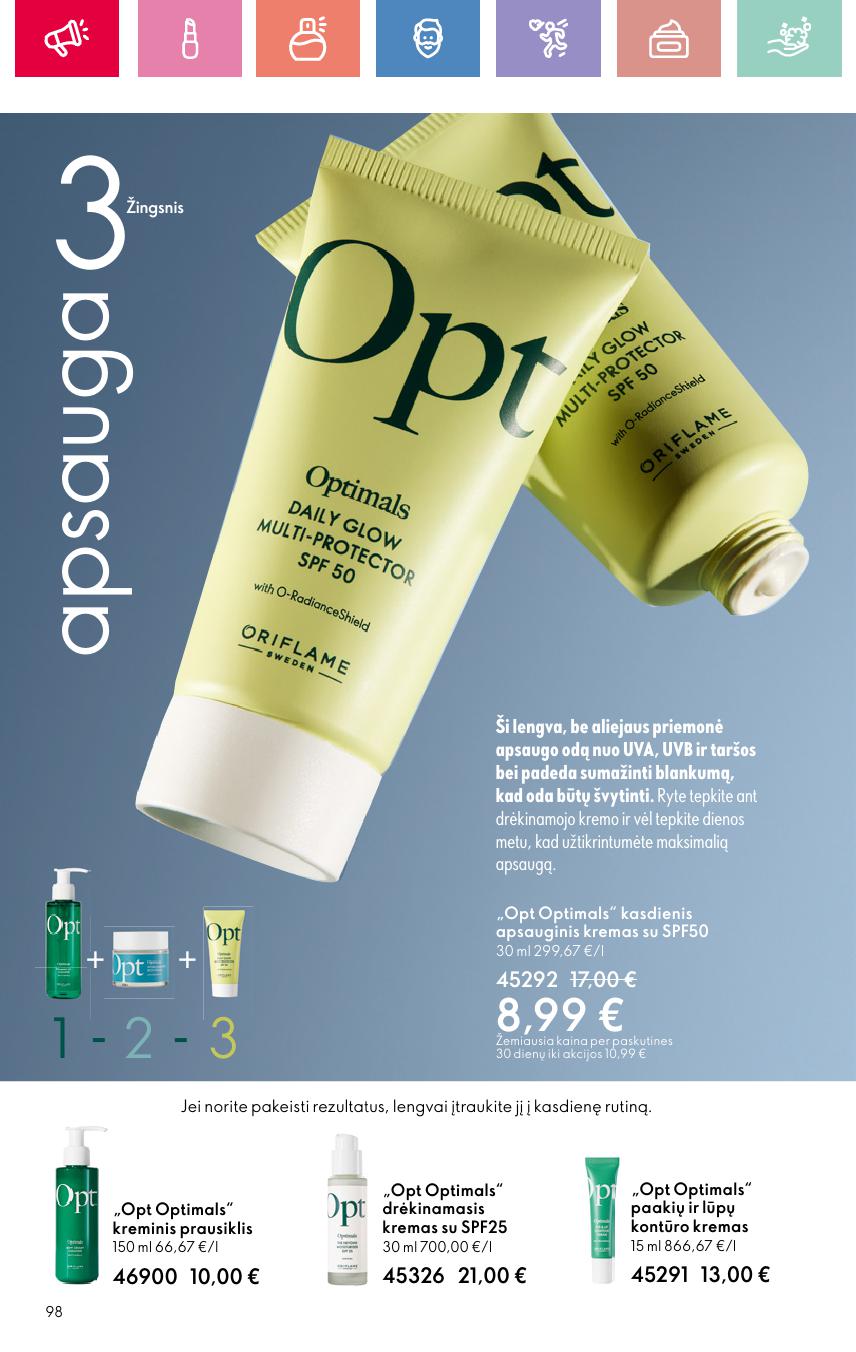 Naujas ORIFLAME katalogas galioja 2025.06.22 - 2025.07.12