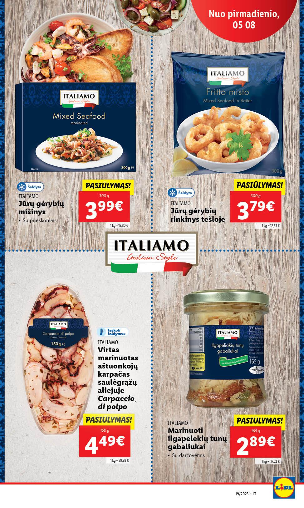Naujausias LIDL kaininis katalogas 2023.05.08 - 2023.05.14