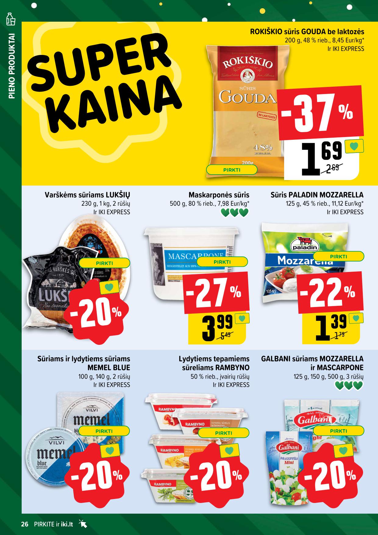 Naujausias IKI kaininis katalogas 2024.11.25 - 2024.12.01