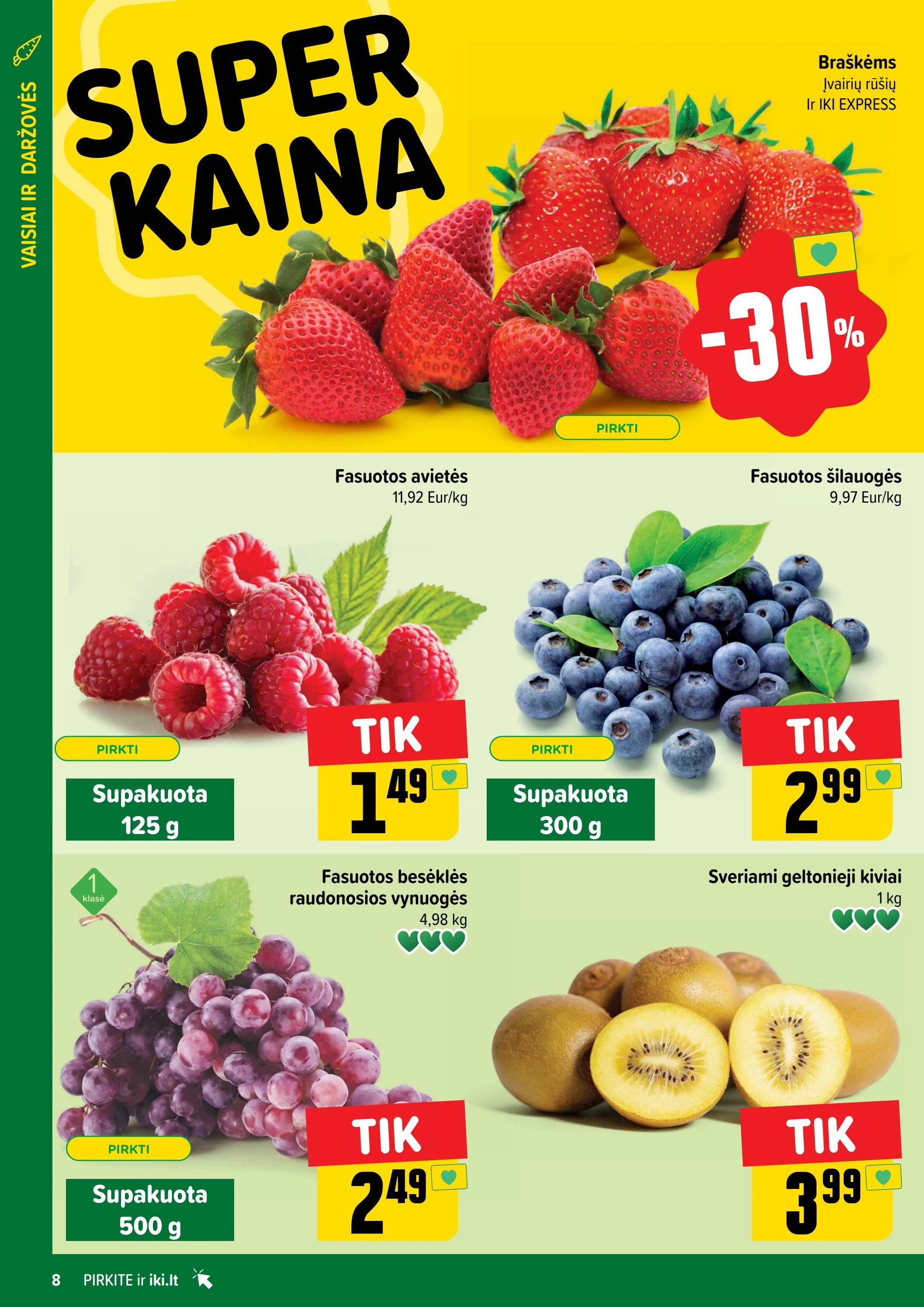 Naujausias IKI kaininis katalogas 2024.06.10 - 2024.06.16