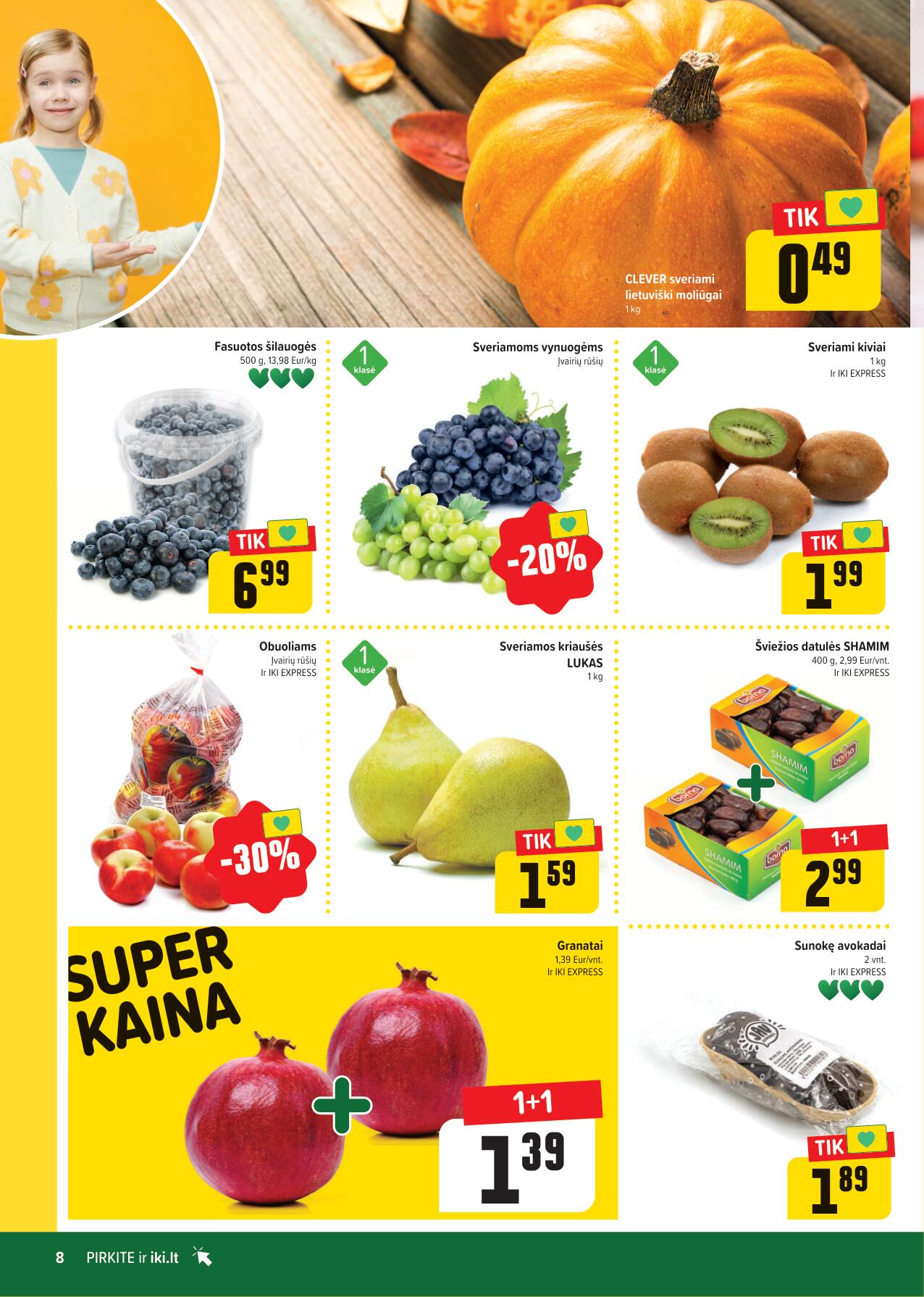 Naujausias IKI kaininis katalogas 2023.11.13 - 2023.11.19