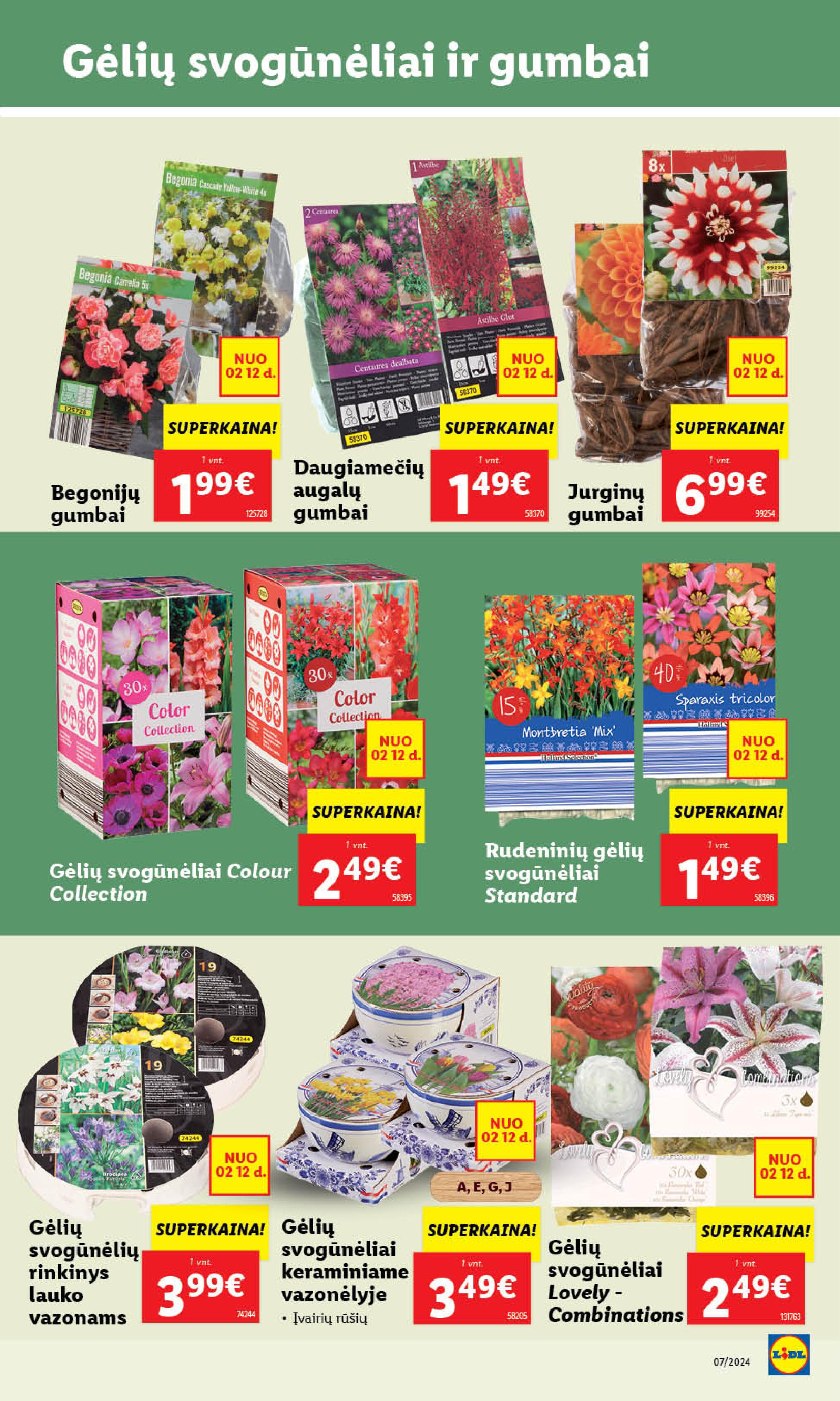 Naujausias LIDL kaininis katalogas 2024.02.12 - 2024.02.18