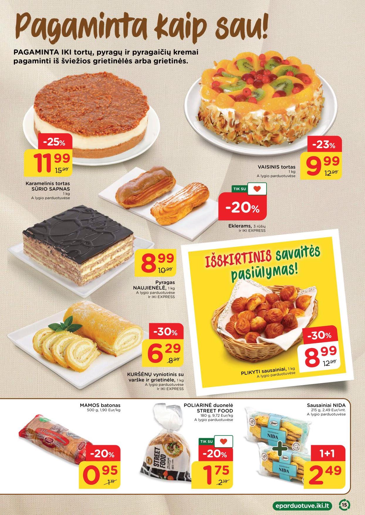 IKI SAVAITĖLĖ akcijų ir nuolaidų leidinys Nr.8 2023.02.20 - 2023.02.26