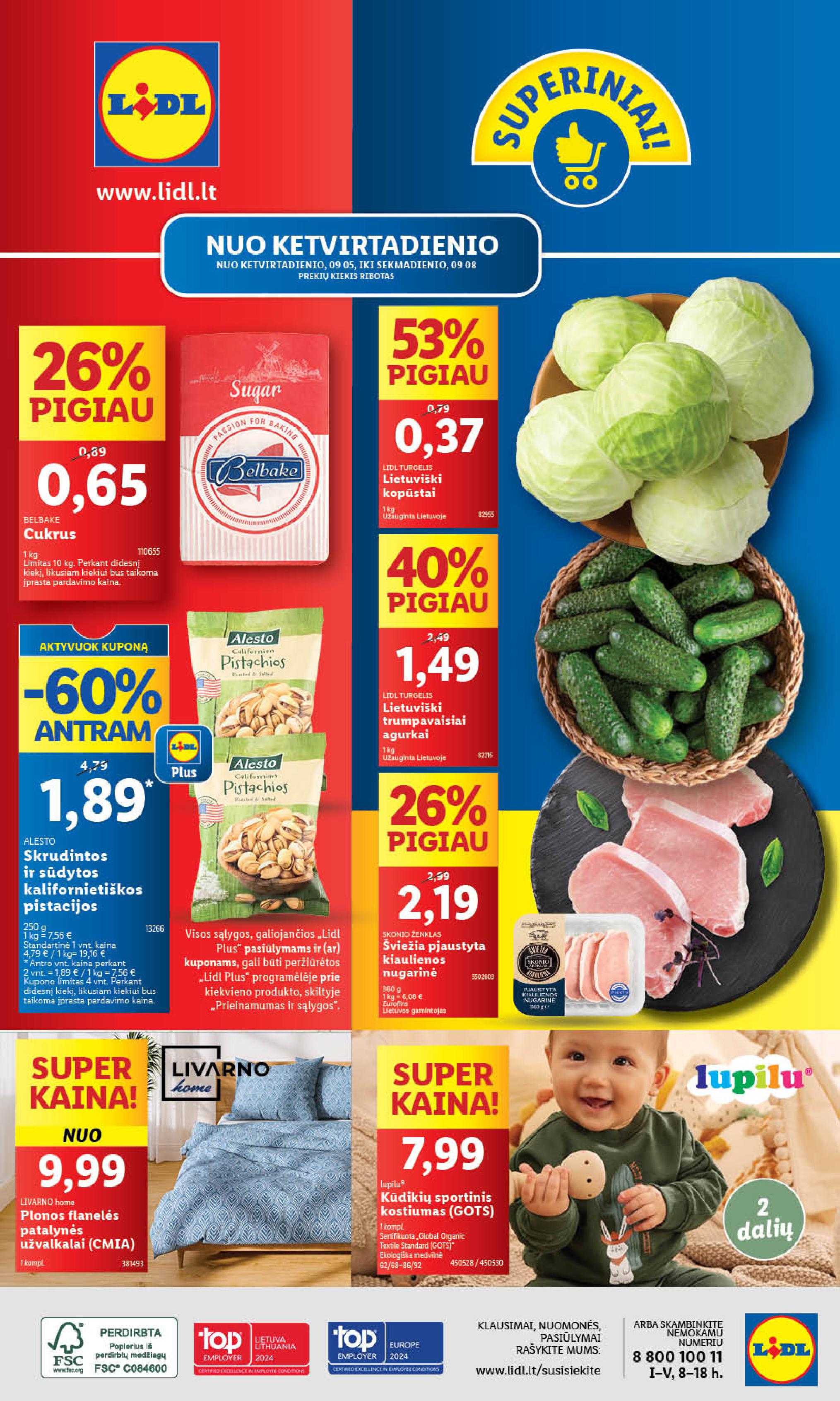 Naujausias LIDL kaininis katalogas 2024.09.02 - 2024.09.08