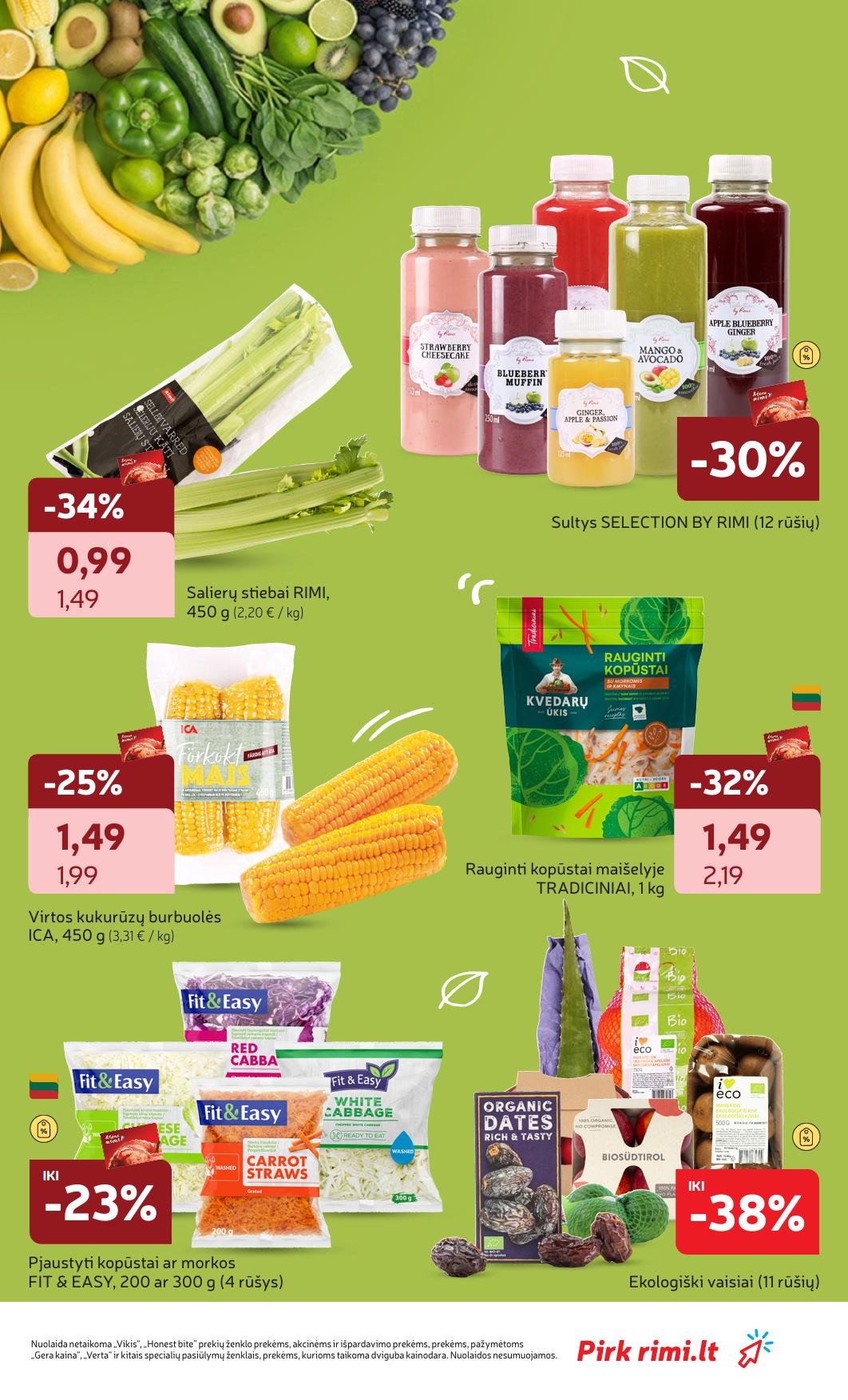 Naujausias RIMI kaininis katalogas 2026.03.24 - 2026.03.30