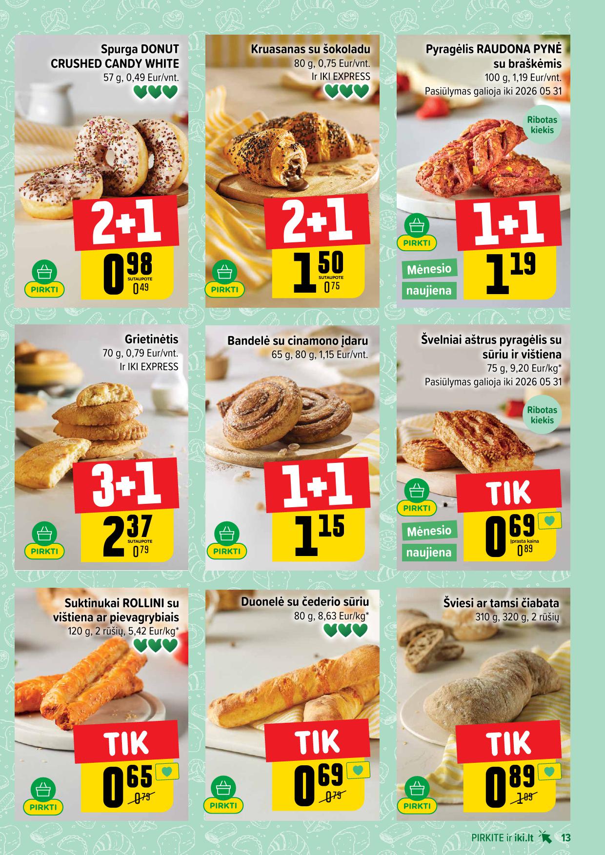IKI SAVAITĖLĖ akcijų ir nuolaidų leidinys Nr.20 2026.05.11 - 2026.05.17