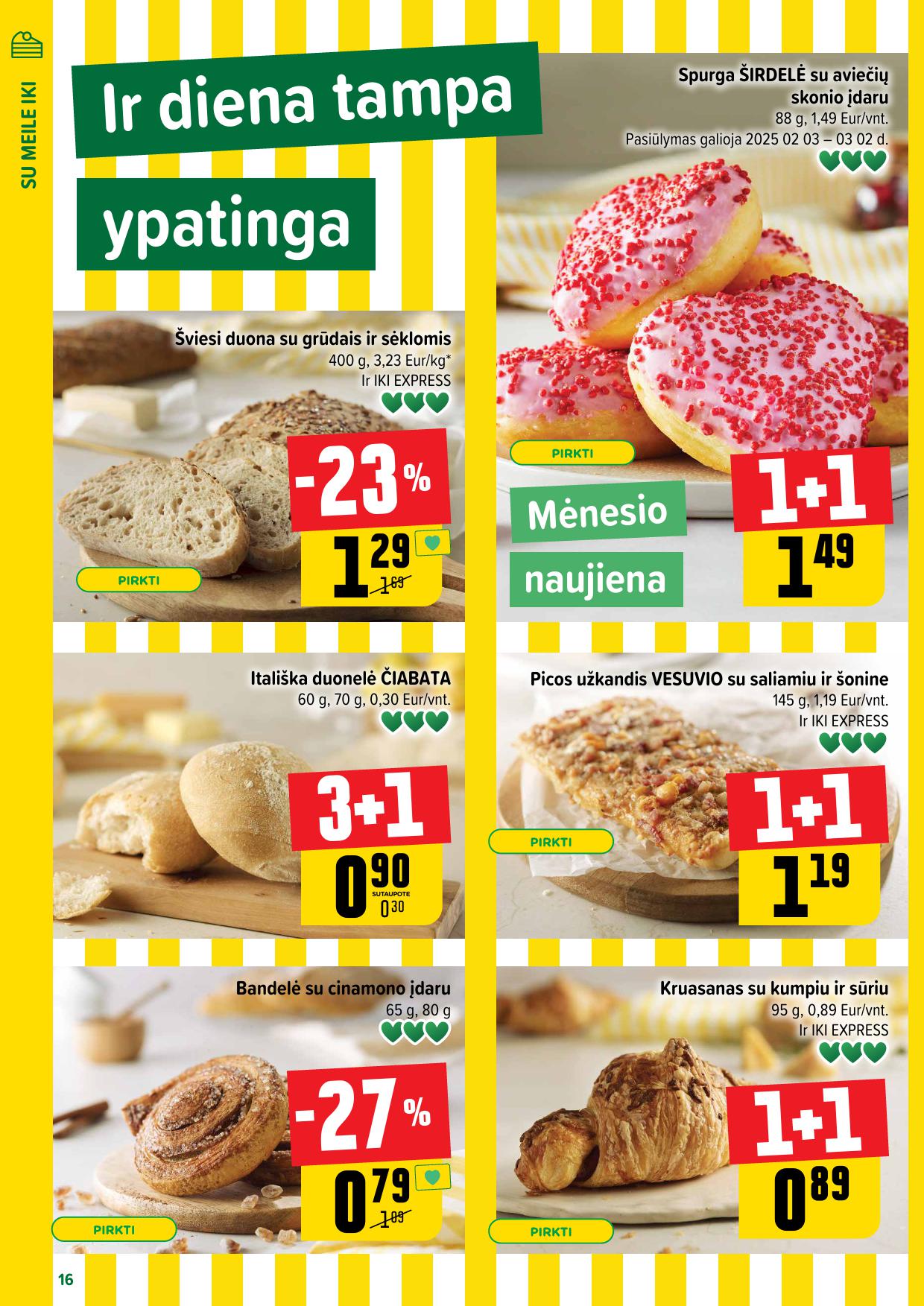 Naujausias IKI kaininis katalogas 2025.02.03 - 2025.02.09