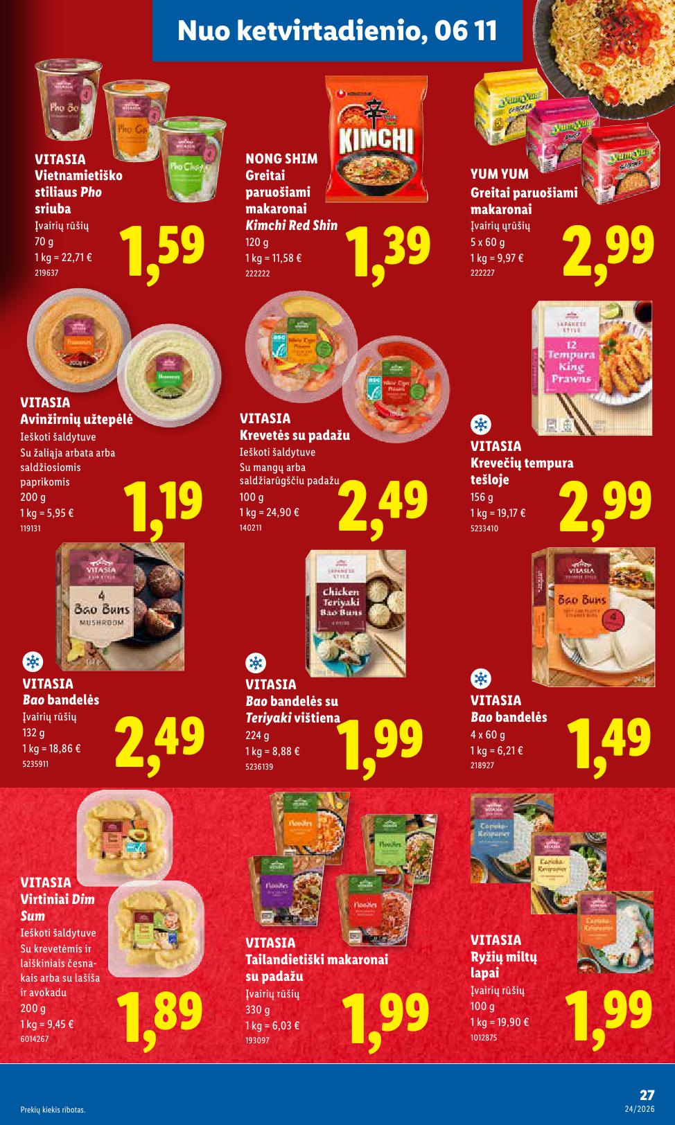 Naujausias LIDL kaininis katalogas 2026.06.08 - 2026.06.14