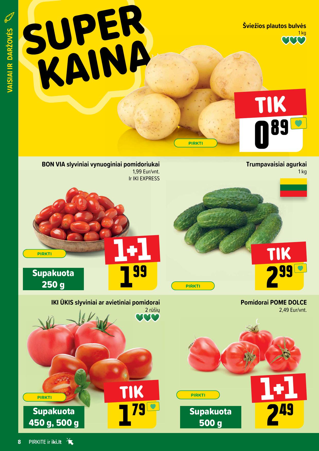 Naujausias IKI kaininis katalogas 2025.05.26 - 2025.06.01