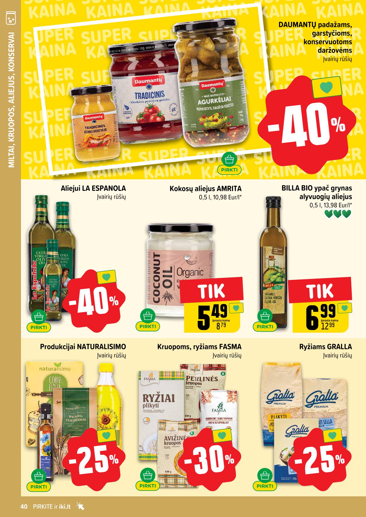 Naujausias IKI kaininis katalogas 2026.02.16 - 2026.02.22