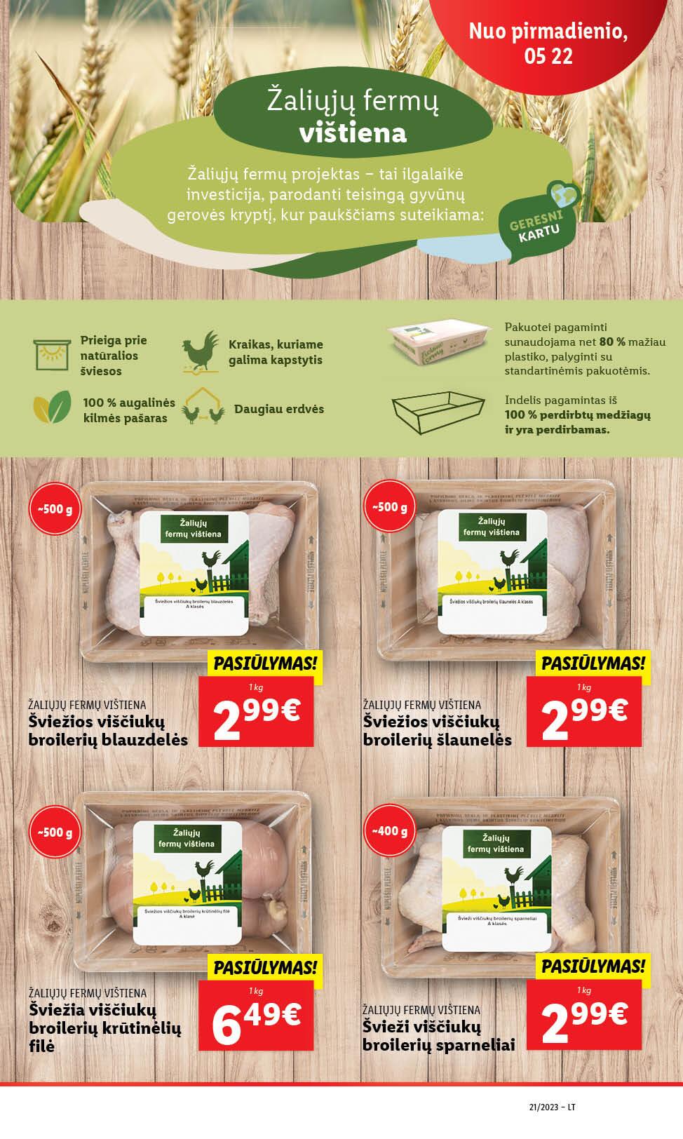 Naujausias LIDL kaininis katalogas 2023.05.22 - 2023.05.28