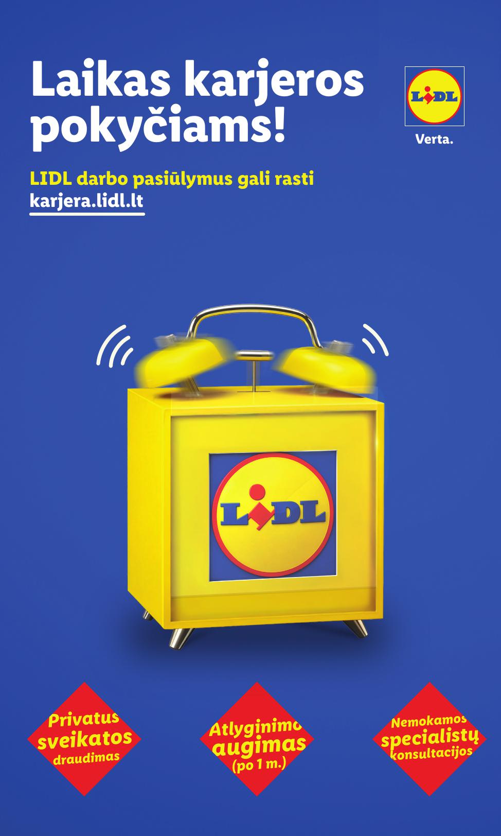 LIDL ne maisto prekių leidinys 2026.05.11 - 2026.05.17
