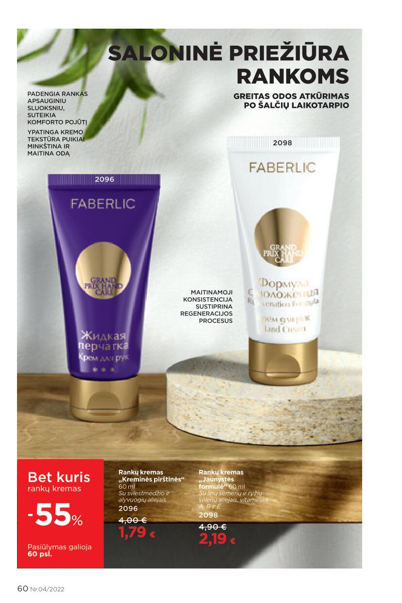 FABERLIC katalogas Nr.4 galioja 2022.02.21 - 2022.03.13