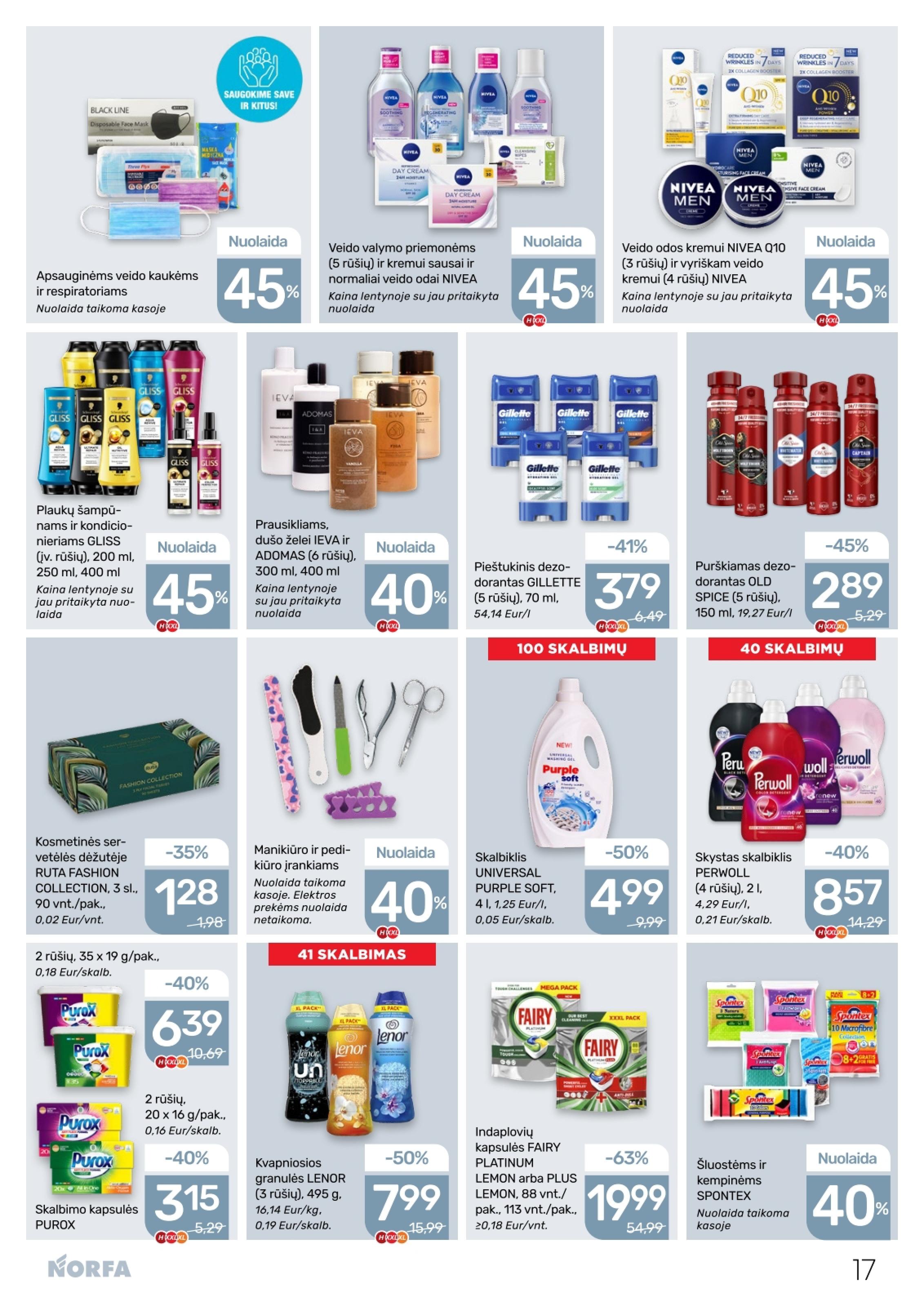 Naujausias NORFA kaininis katalogas 2026.04.02 - 2026.04.15