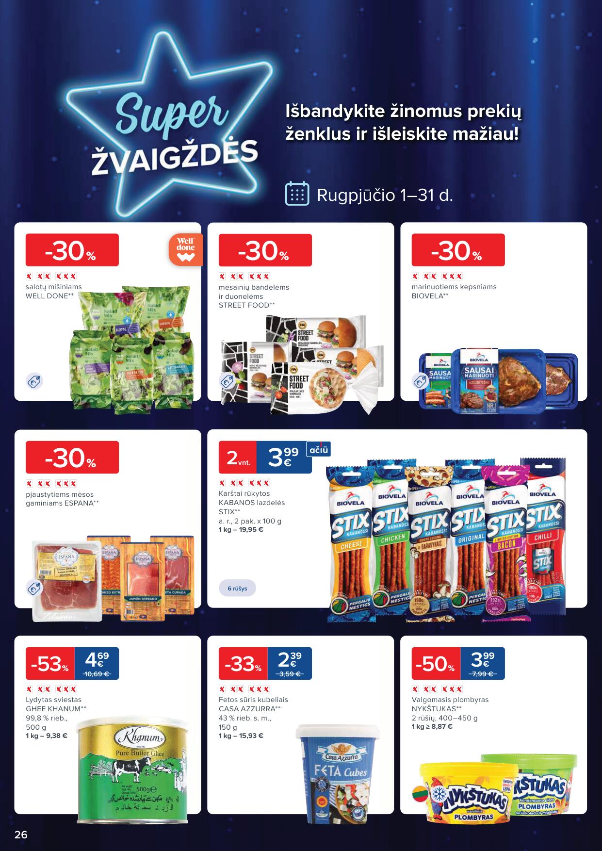 Naujausias MAXIMA kaininis katalogas 2023.08.22 - 2023.08.28