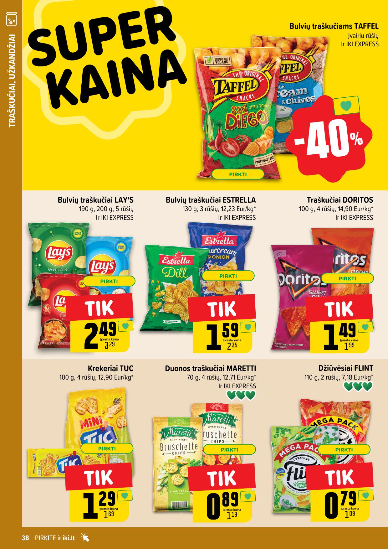 Naujausias IKI kaininis katalogas 2025.02.03 - 2025.02.09