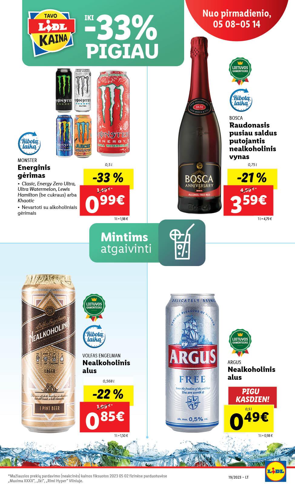 Naujausias LIDL kaininis katalogas 2023.05.08 - 2023.05.14