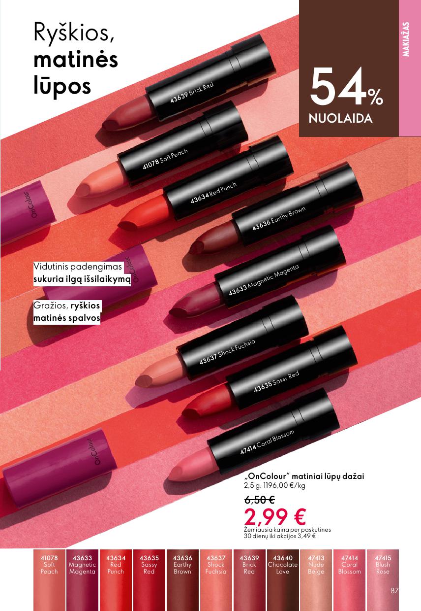 ORIFLAME katalogas galioja 2026.06.03 - 2026.06.23