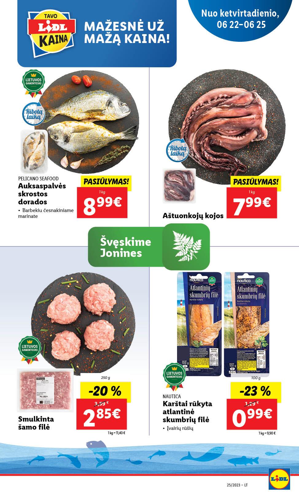 Naujausias LIDL kaininis katalogas 2023.06.19 - 2023.06.25