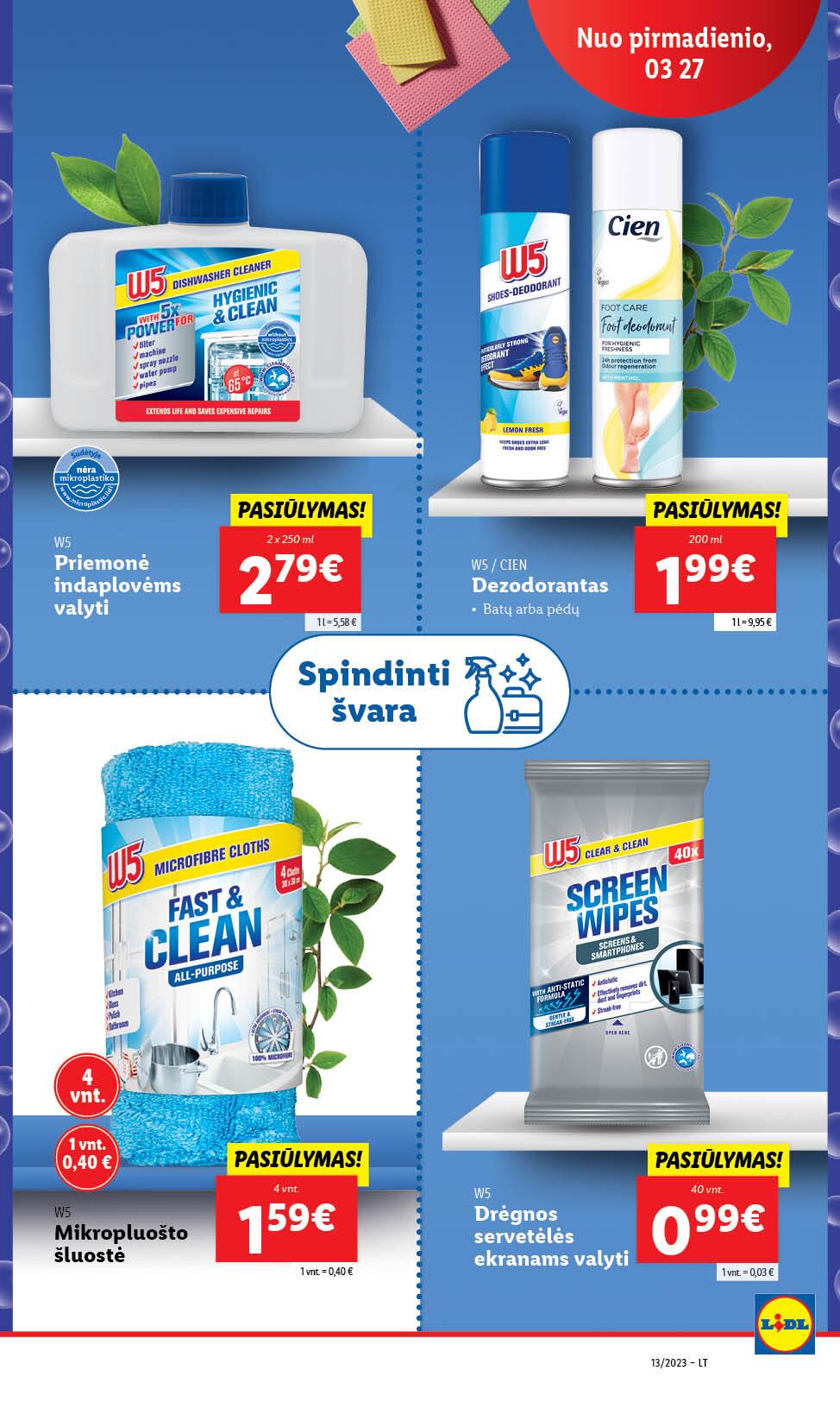 Naujausias LIDL kaininis katalogas 2023.03.16 - 2023.04.02