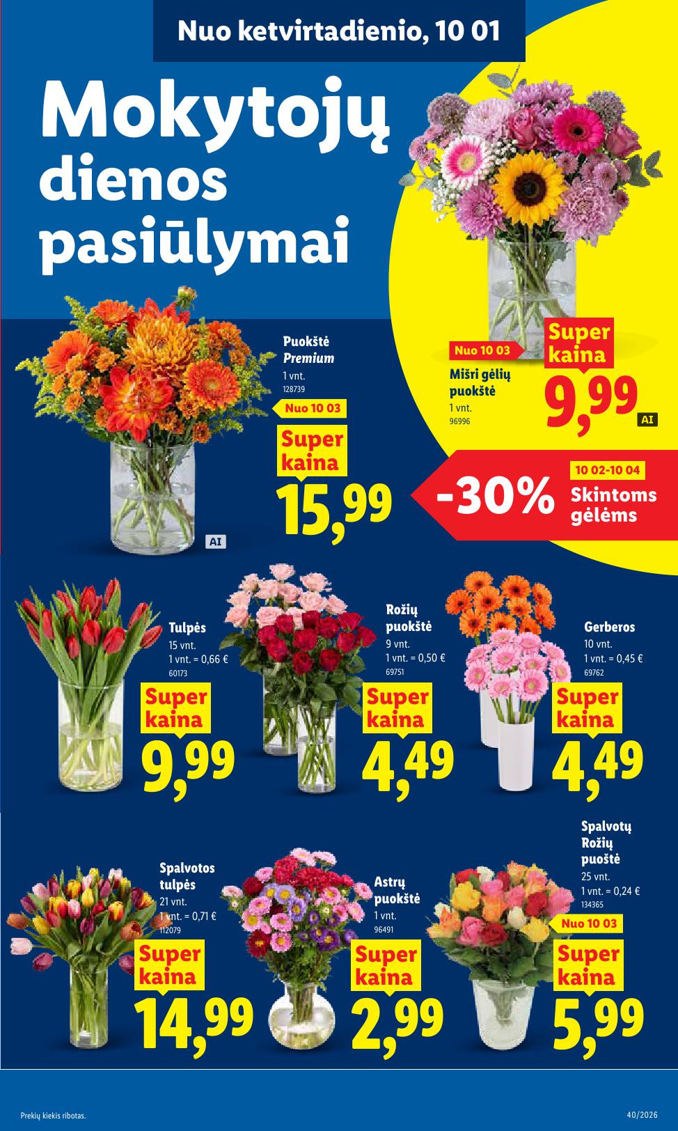 Naujausias LIDL kaininis katalogas 2026.09.28 - 2026.10.04