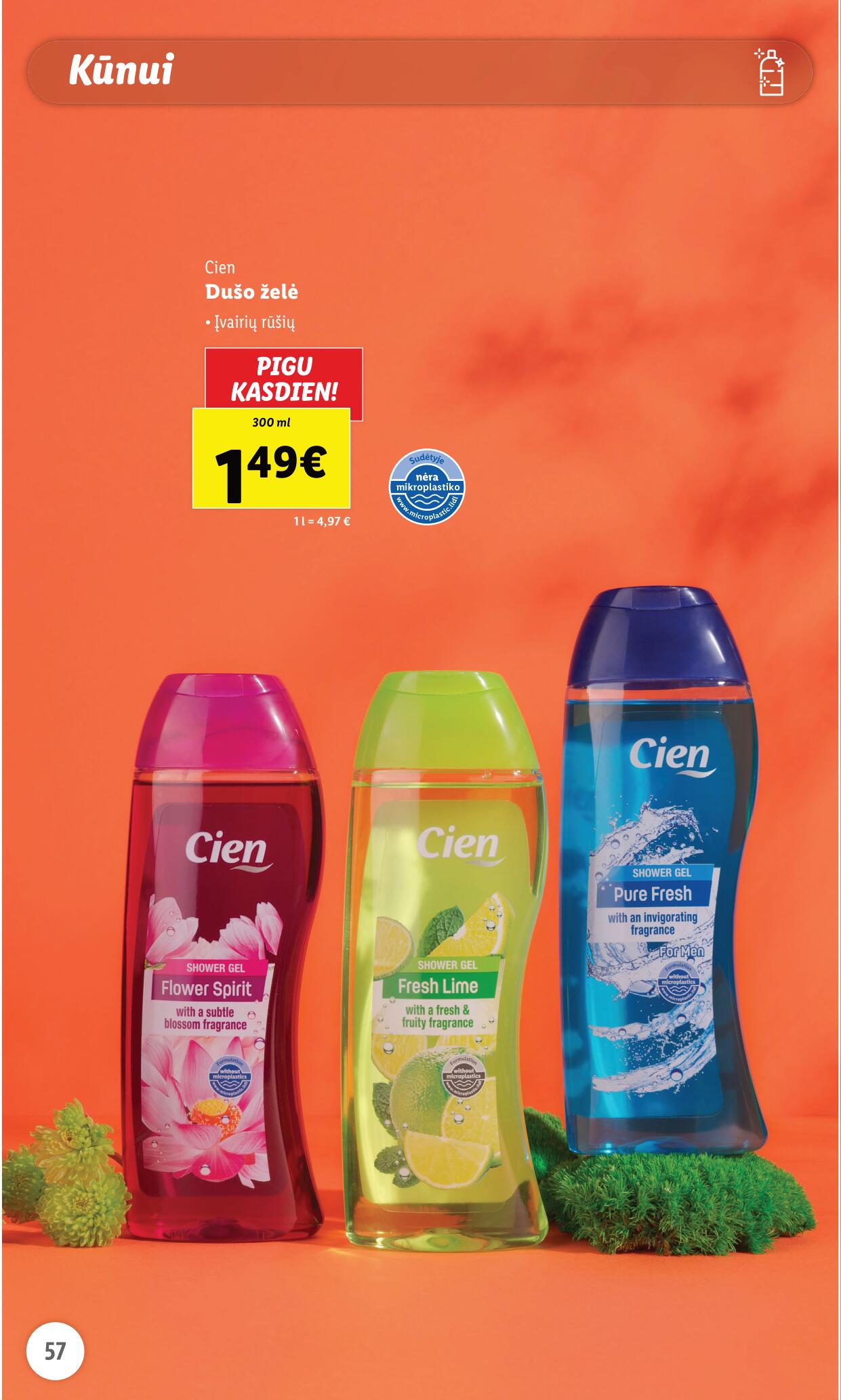 LIDL prekių katalogas "Grožio festivalis" galioja nuo 2023.05.01