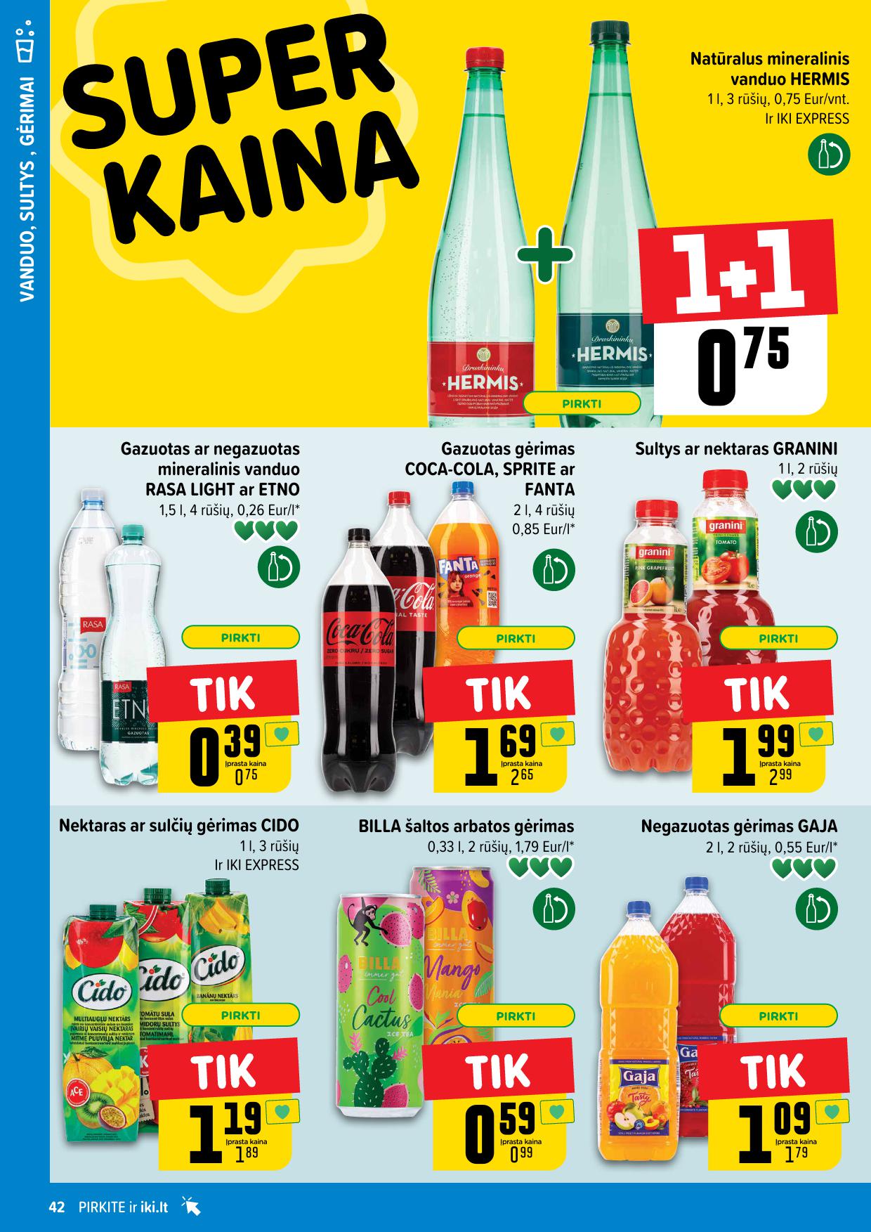 Naujausias IKI kaininis katalogas 2025.01.13 - 2025.01.19