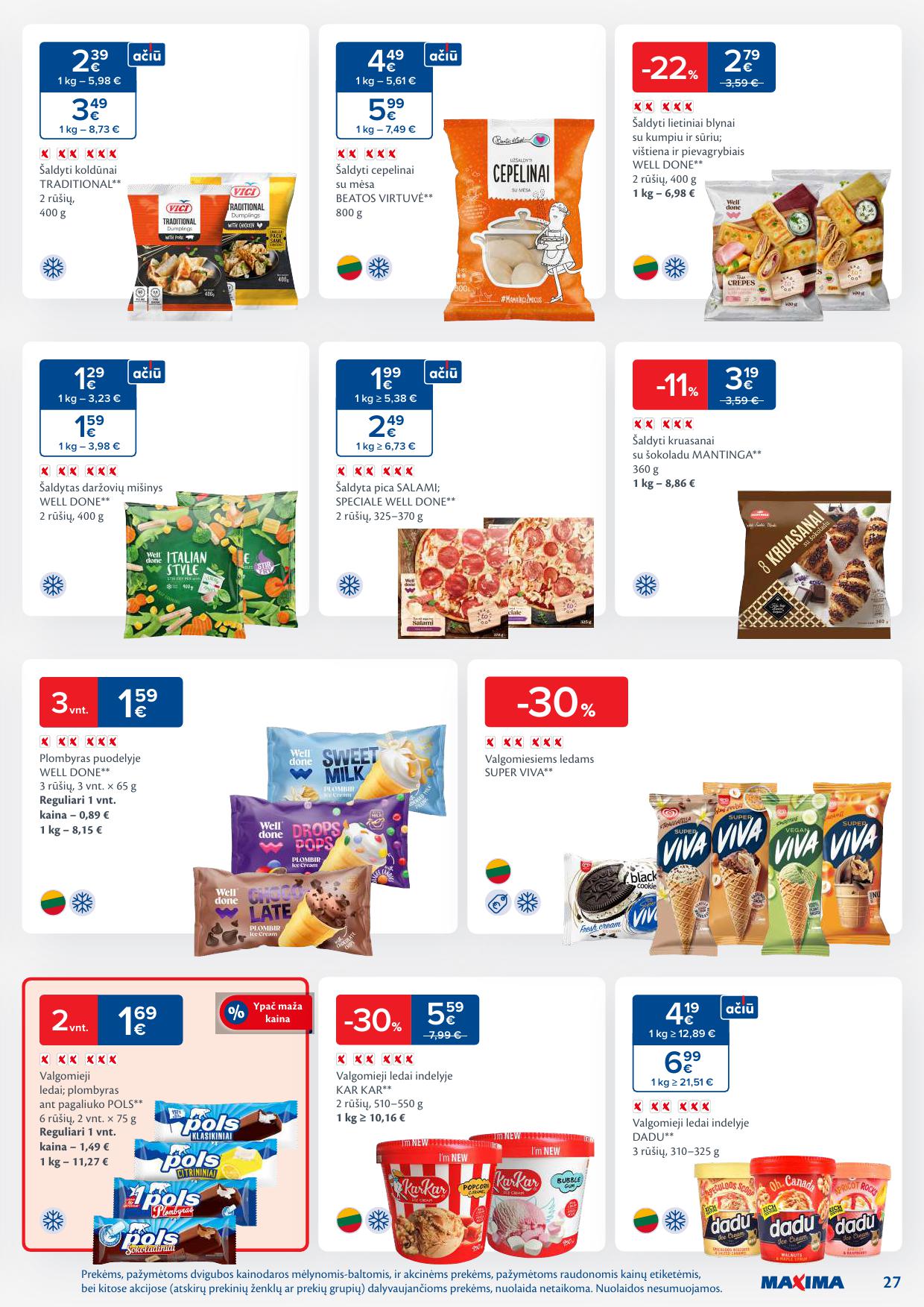 Naujausias MAXIMA kaininis katalogas 2026.01.13 - 2026.01.19