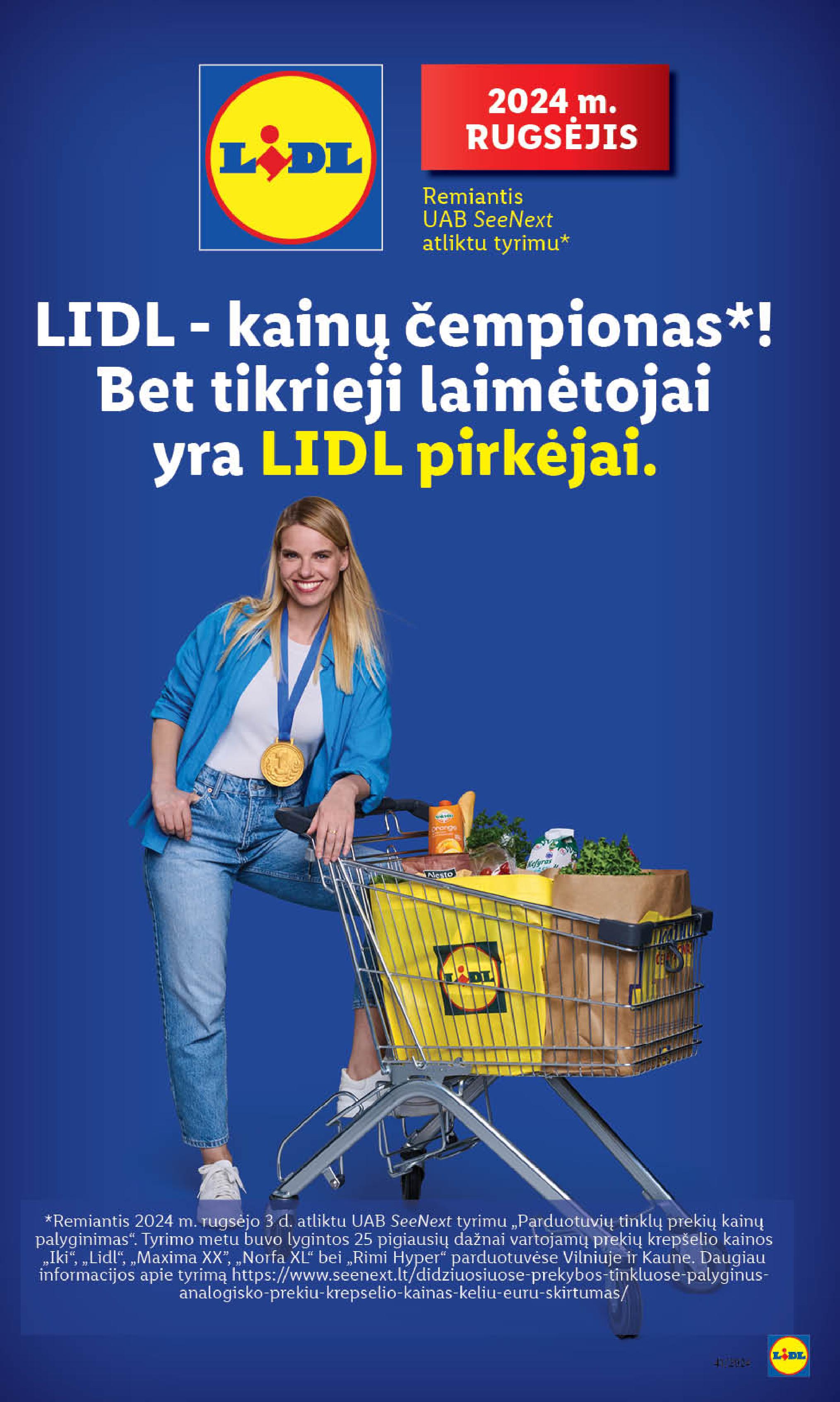 Naujausias LIDL kaininis katalogas 2024.10.07 - 2024.10.13