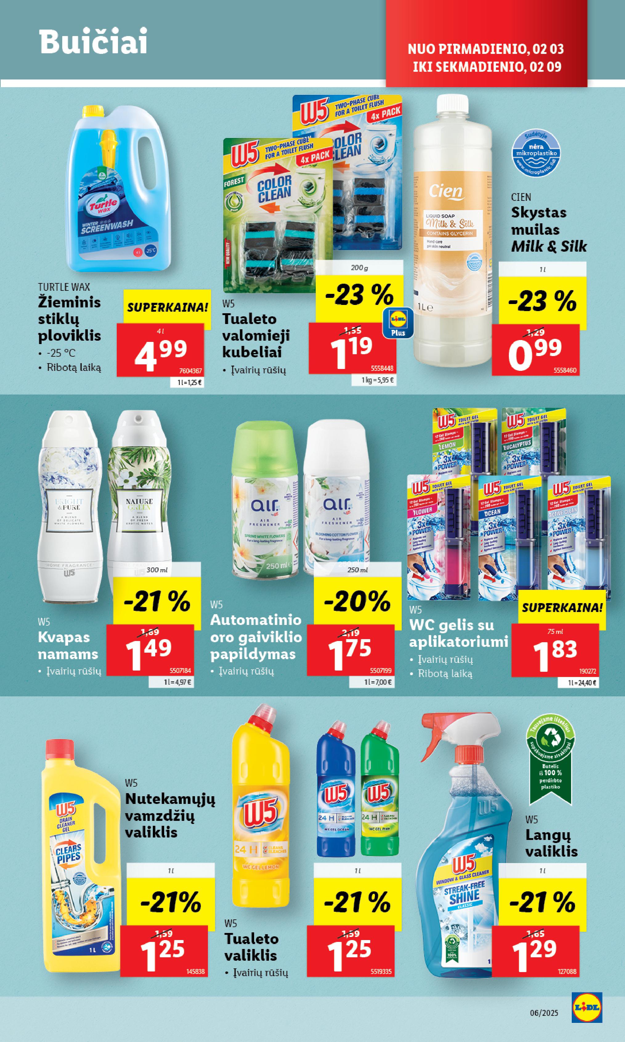 Naujausias LIDL kaininis katalogas 2025.02.03 - 2025.02.09