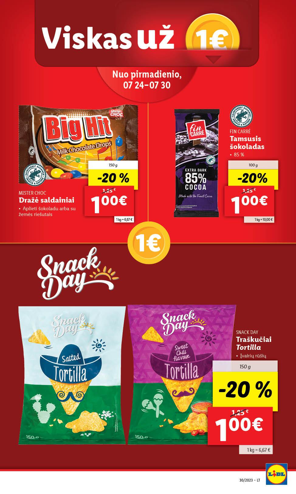 Naujausias LIDL kaininis katalogas 2023.07.24 - 2023.07.30
