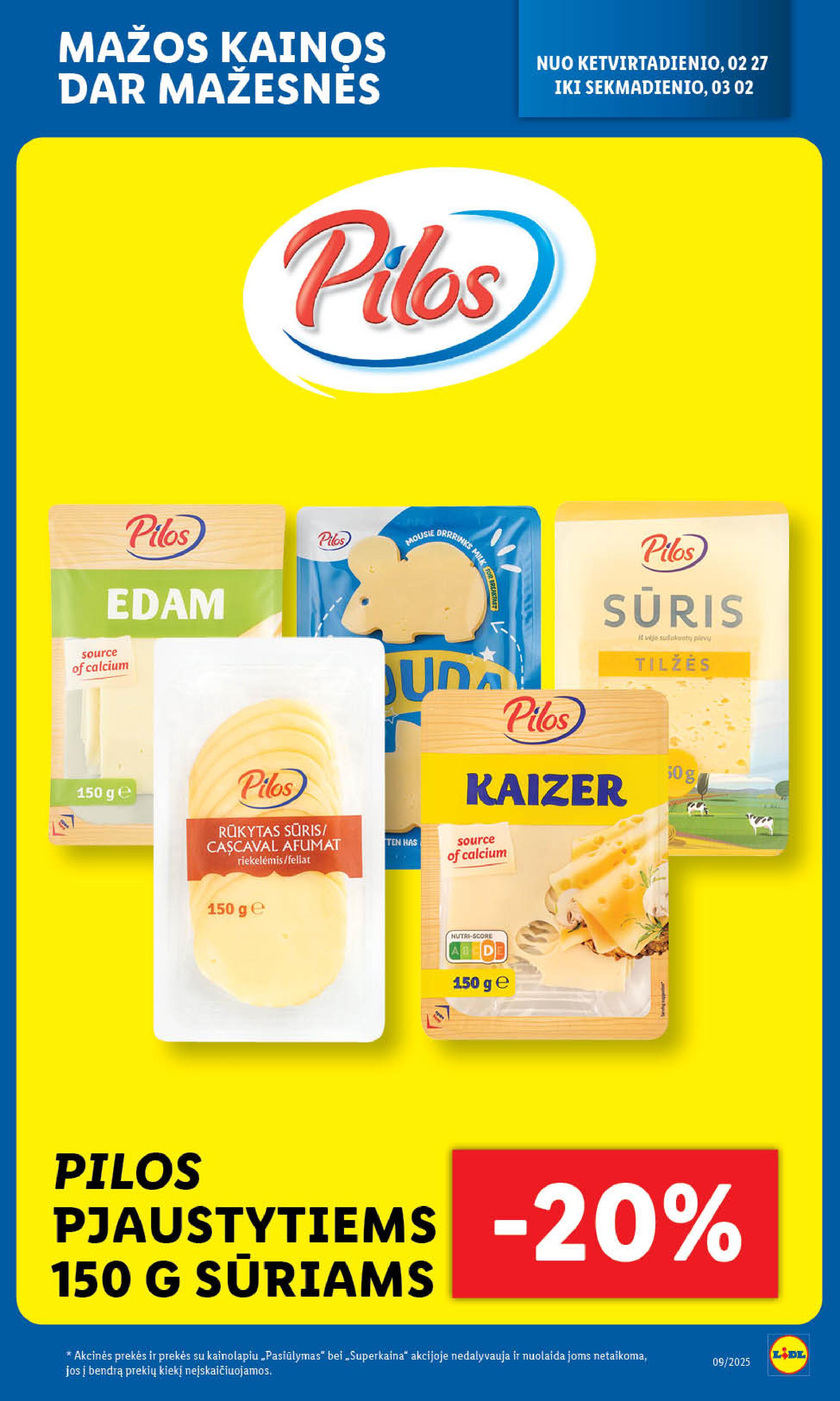 Naujausias LIDL kaininis katalogas 2025.02.24 - 2025.03.02