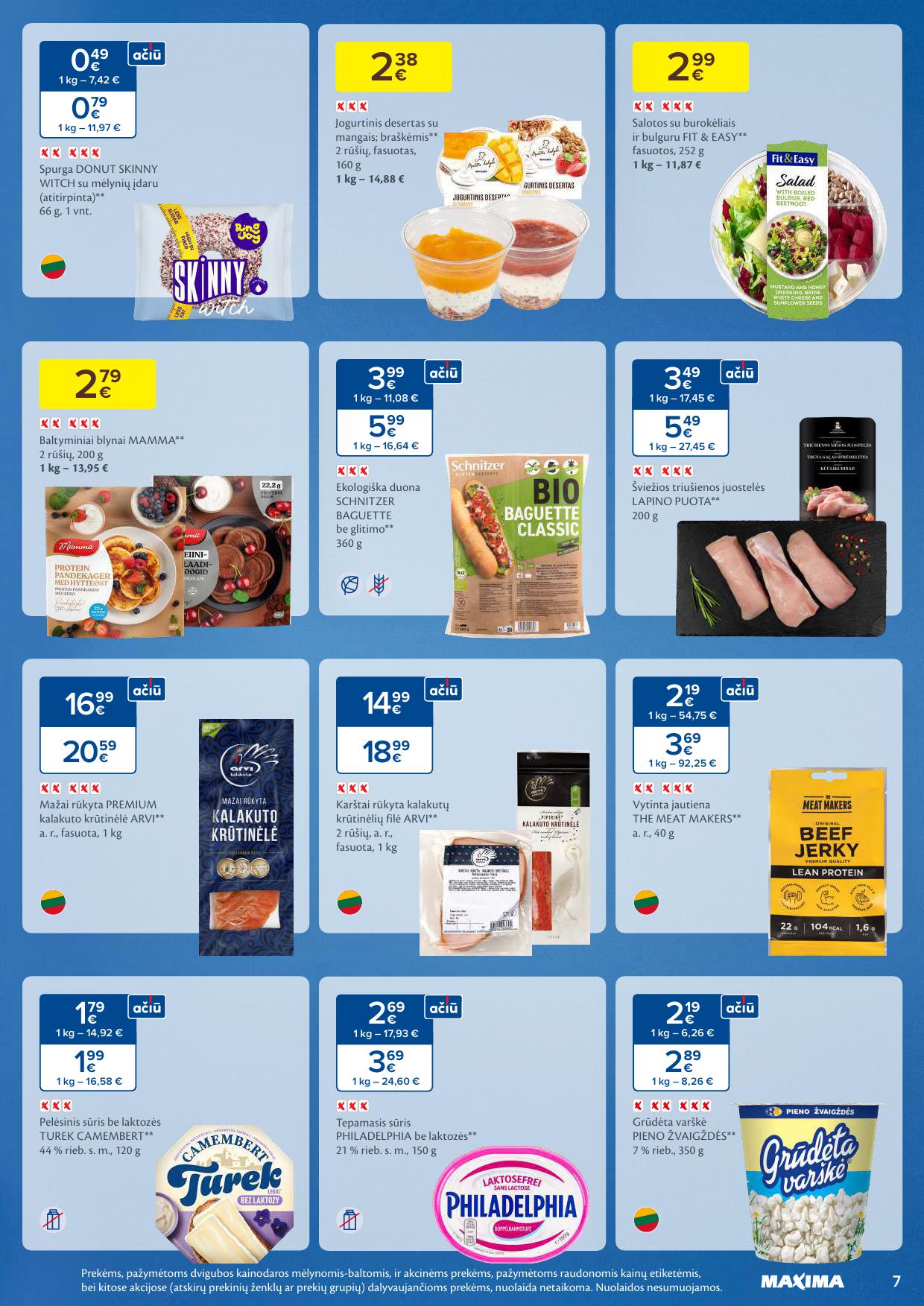 Naujausias MAXIMA kaininis katalogas 2026.01.27 - 2026.02.02