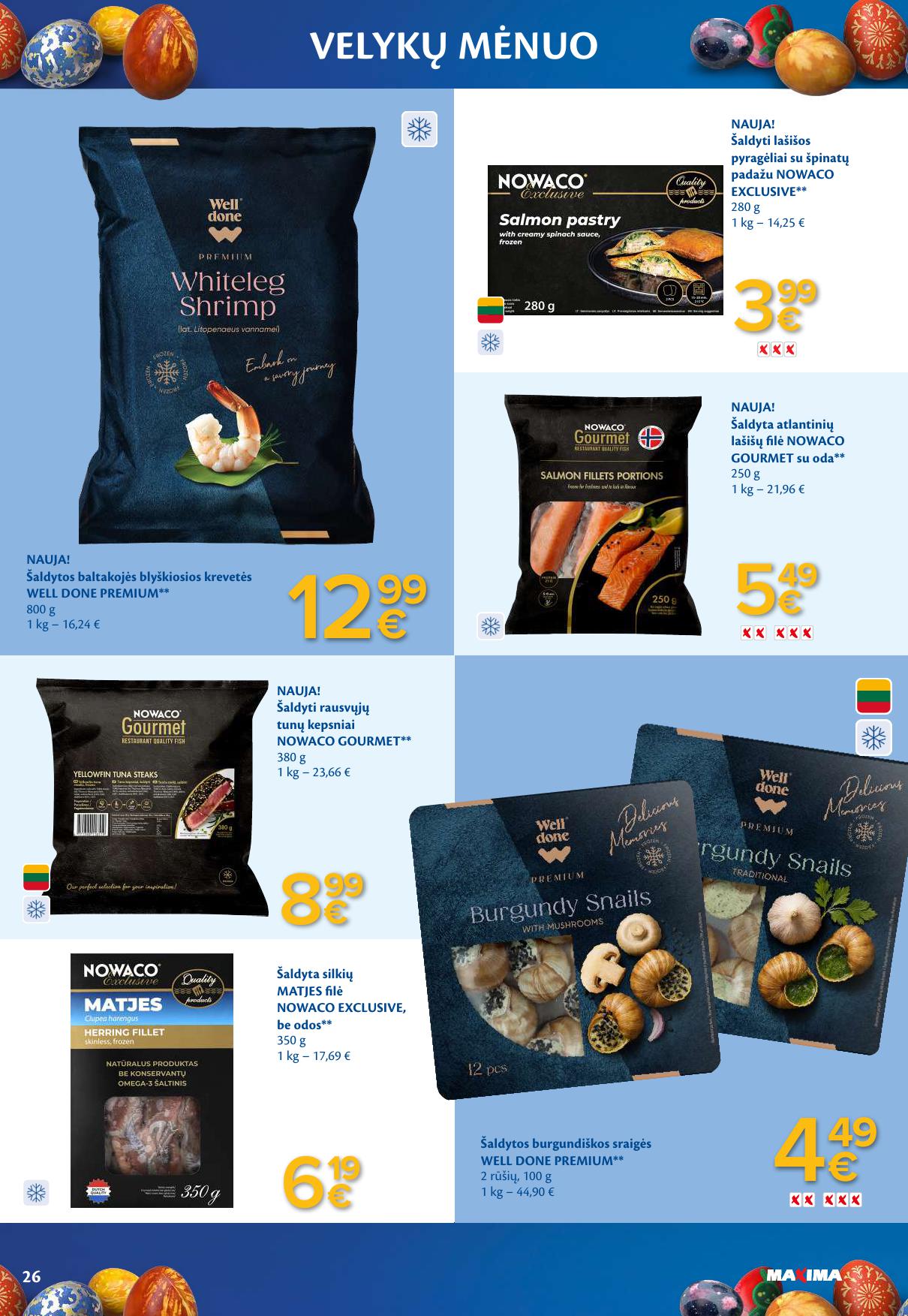 MAXIMA katalogas "VELYKŲ MĖNUO" 2026.03.03 - 2026.04.06