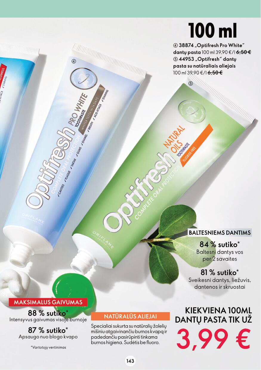 ORIFLAME katalogas galioja 2023.03.15 - 2023.04.04