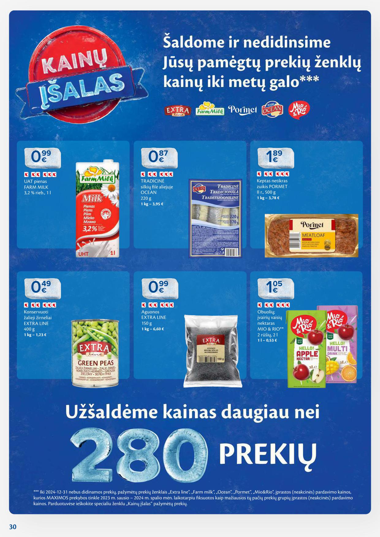 Naujausias MAXIMA kaininis katalogas 2024.11.26 - 2024.12.02