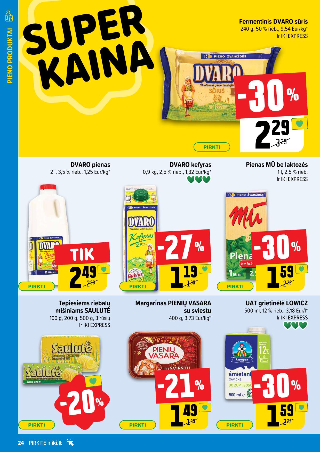 Naujausias IKI kaininis katalogas 2025.04.21 - 2025.04.27