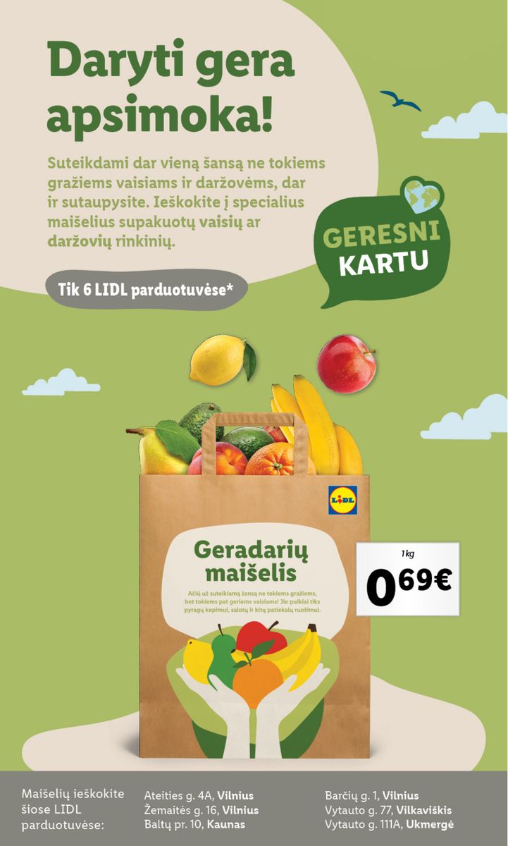 Naujausias LIDL kaininis katalogas 2023.03.06 - 2023.03.12