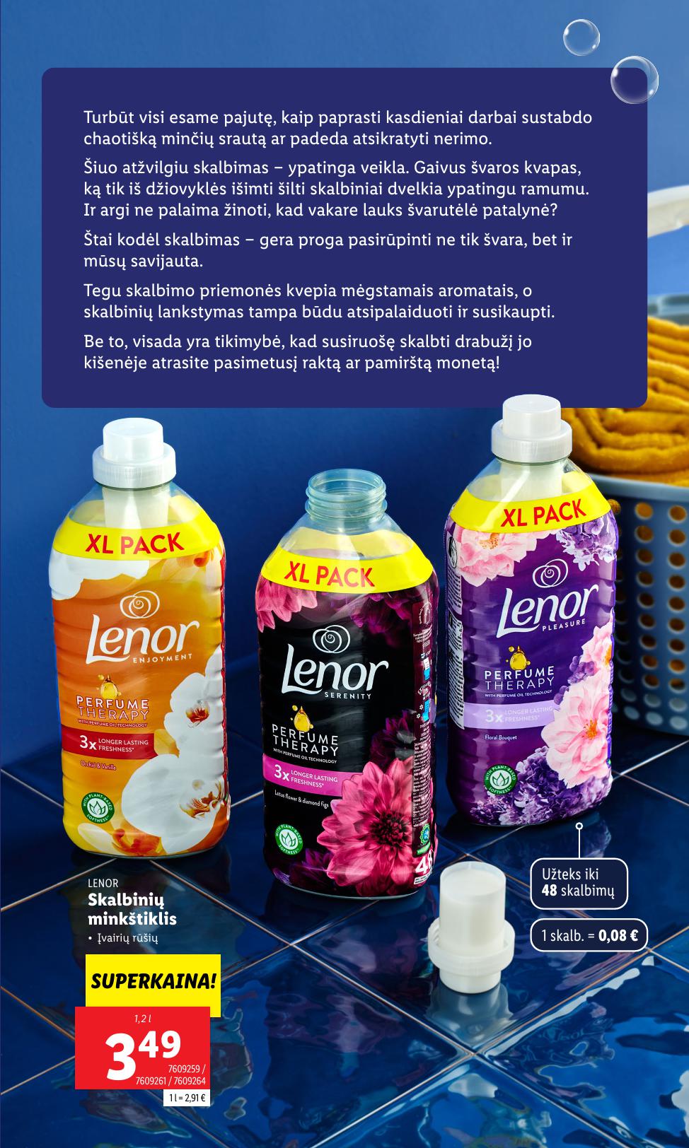 LIDL katalogas "Švaros festivalis" galioja nuo kovo 3