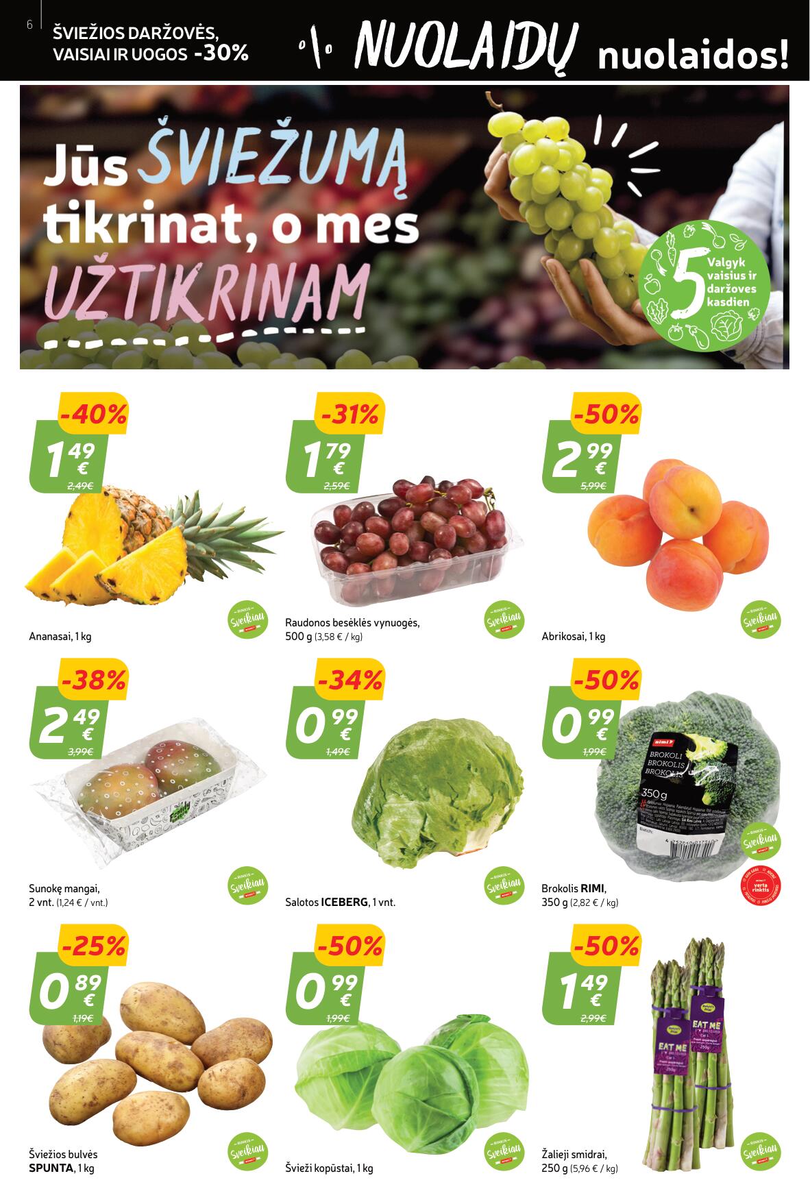 Naujausias RIMI kaininis katalogas 2023.06.13 - 2023.06.19
