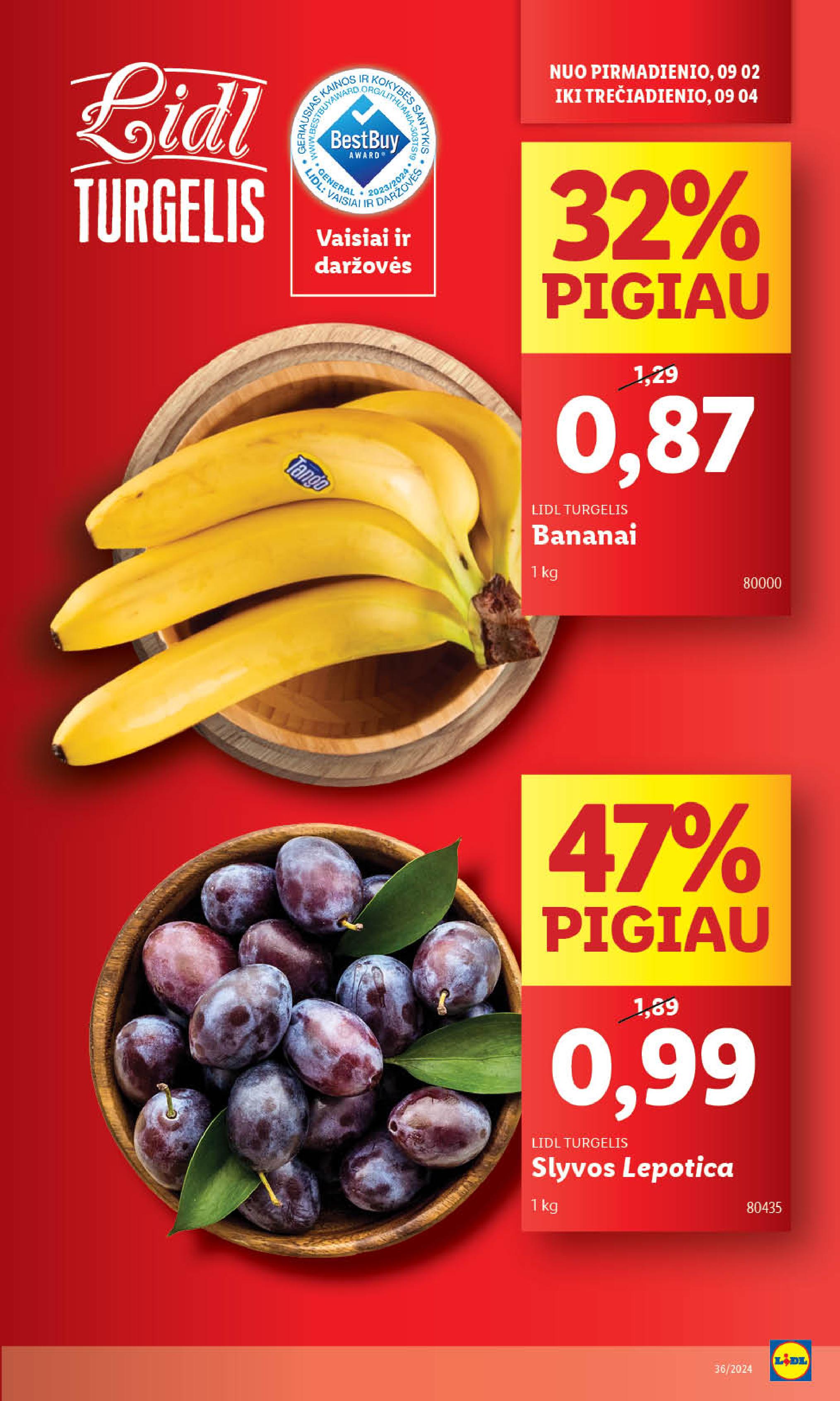Naujausias LIDL kaininis katalogas 2024.09.02 - 2024.09.08