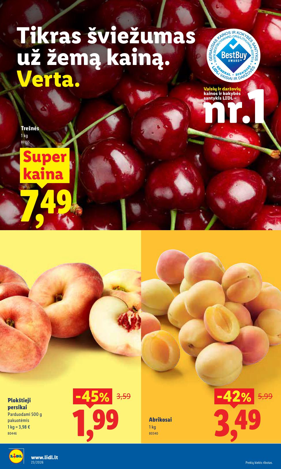 Naujausias LIDL kaininis katalogas 2026.06.01 - 2026.06.07